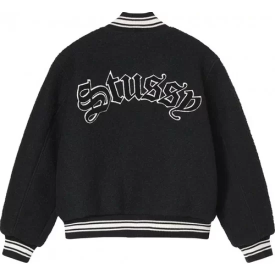 Stussy Casentino Wool Varsity Jacket - Stussy-4